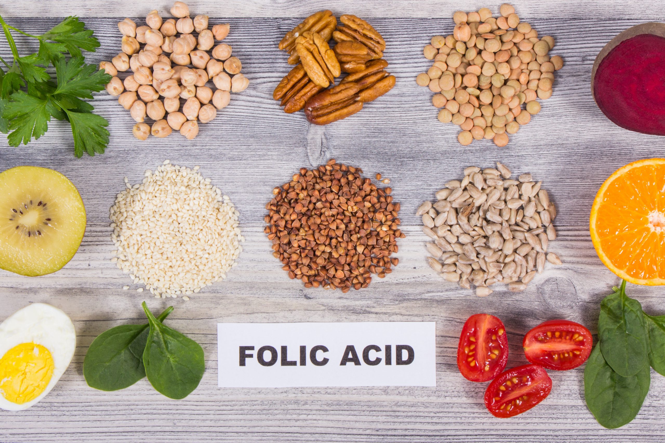 Nhóm thực phẩm giàu acid folic