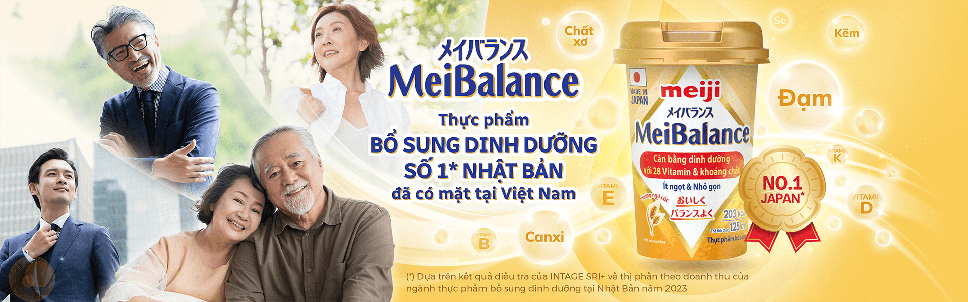 Thực phẩm BỔ SUNG DINH DƯỠNG SỐ 1* NHẬT BẢN đã có mặt tại Việt Nam